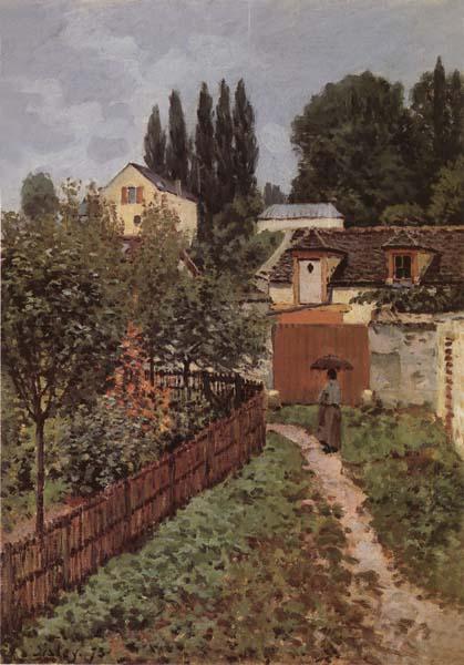 Alfred Sisley Garden Path in Louveciennes China oil painting art